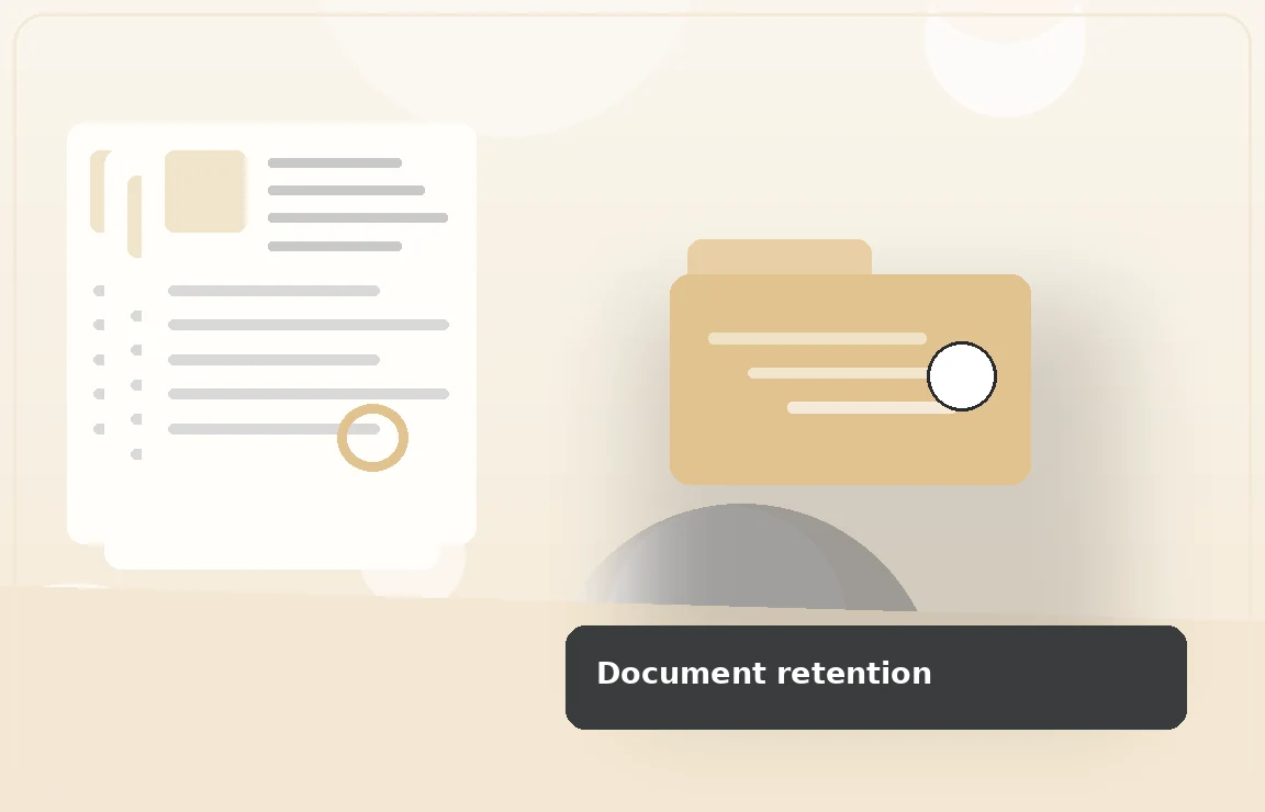 Original editorial scene of document retention, part 1